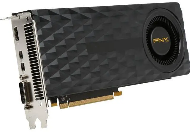 Main image of PNY NVIDIA GeForce GTX 970 4GB GDDR5 DVI/HDMI/2Mini DisplayPort PCI-Express Video Graphics Card