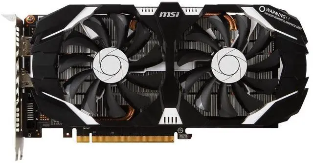 Main image of MSI GTX 1060 6GT OCV1 GeForce GTX 1060 Graphic Card - 1.54 GHz Core - 1.76 GHz