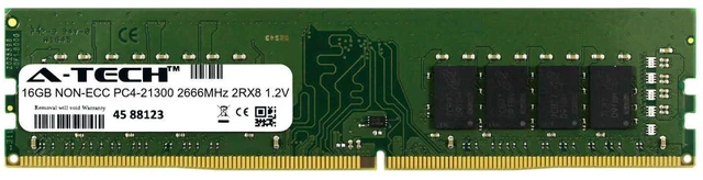 Main image of 16GB DDR4 2666 Memory RAM for DELL OPTIPLEX 3060 5055 5060 7060 XE3 SFF Tower 1x
