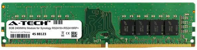 Main image of A-Tech 8GB 2400MHz DDR4 RAM for Synology RS2418+/RS2418RP+ NAS Server Memory