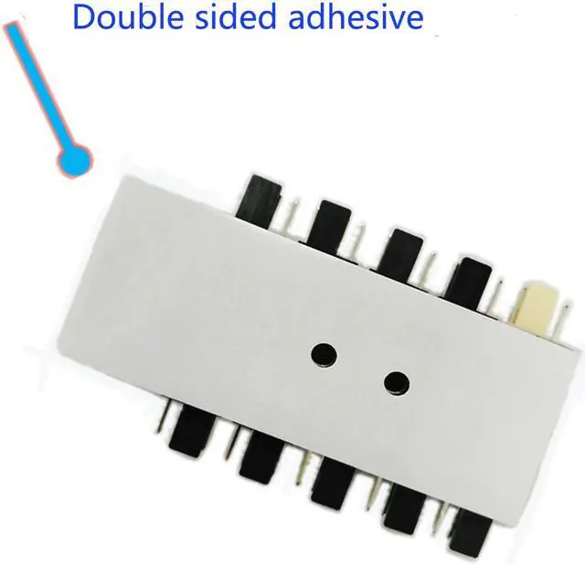 Alt view image 4 of 6 - Vibob Chassis Fan Hub CPU Cooling HUB 10 Port 12V 3Pin/4 Pin Fan PWM Fan Hub Controller power from SATA Interface
