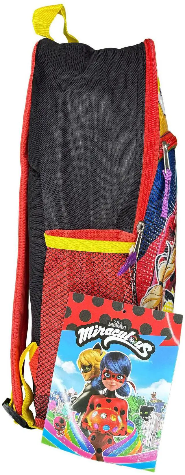 Alt view image 4 of 4 - Disney Miraculous Girl Power Ladybug 16" Backpack, Show Your True Power for Girls