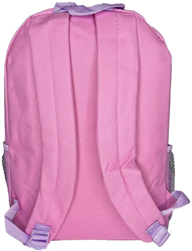 Alt view image 4 of 4 - Hello Kitty 16" 4pc Backpack Set with Lunch Kit, Key Chain & Carabiner
