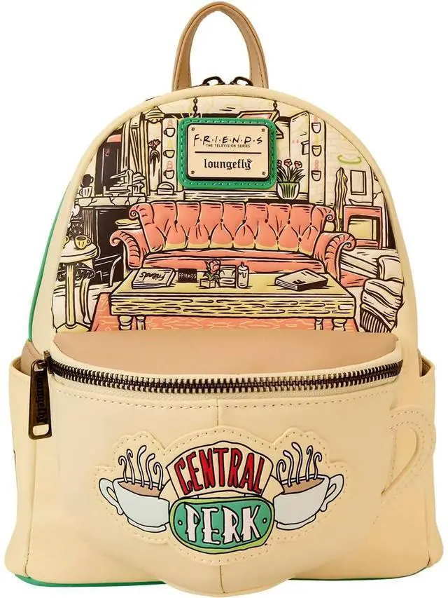Main image of Loungefly Friends Central Perk Domed Coffee Mug Scented Mini Backpack