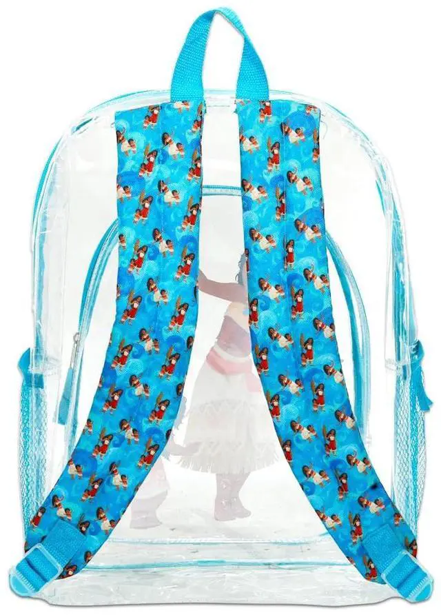 Alt view image 3 of 4 - Disney Moana 2 Transparent 16" Clear Backpack
