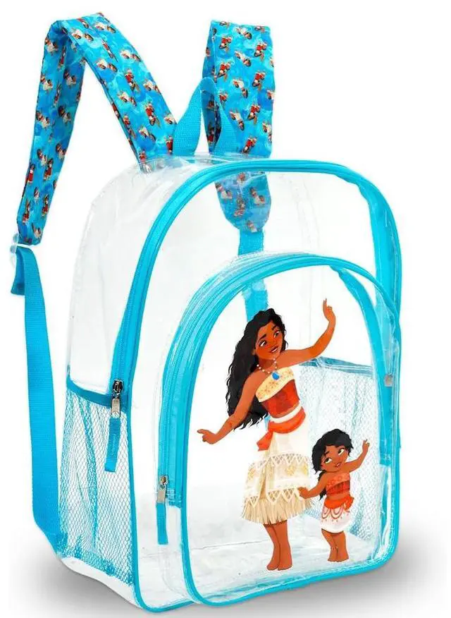 Alt view image 2 of 4 - Disney Moana 2 Transparent 16" Clear Backpack