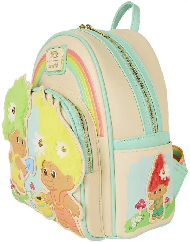Alt view image 2 of 4 - Loungefly Universal Classic Trolls Mini Backpack