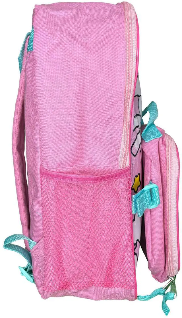 Alt view image 3 of 4 - Hello Kitty 16" School Backpack with Large Pocket & Rectangular Lunch Bag