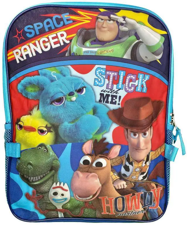 Alt view image 2 of 4 - Disney Toy Story 16" School Backpack with Large Pocket & Rectangular Lunch Bag