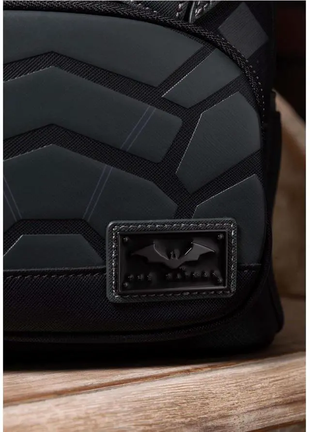 Alt view image 4 of 5 - Loungefly DC Comics The Batman Cosplay Mini Backpack