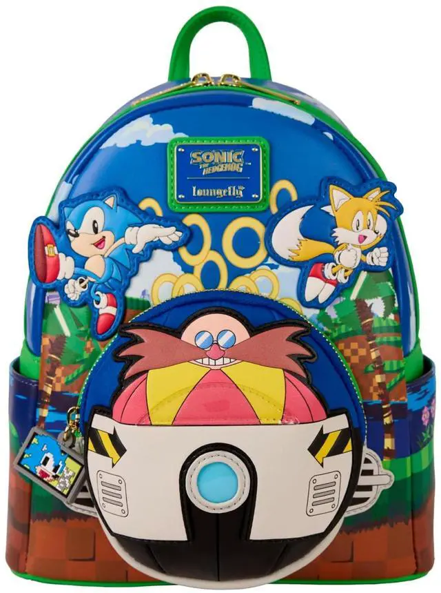 Main image of Loungefly Sega Sonic The Hedgehog Mini Backpack