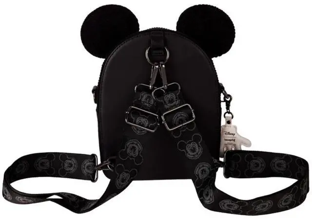 Alt view image 3 of 4 - Mickey Mouse Classic Corduroy Convertible Mini Backpack and Crossbody Loungefly