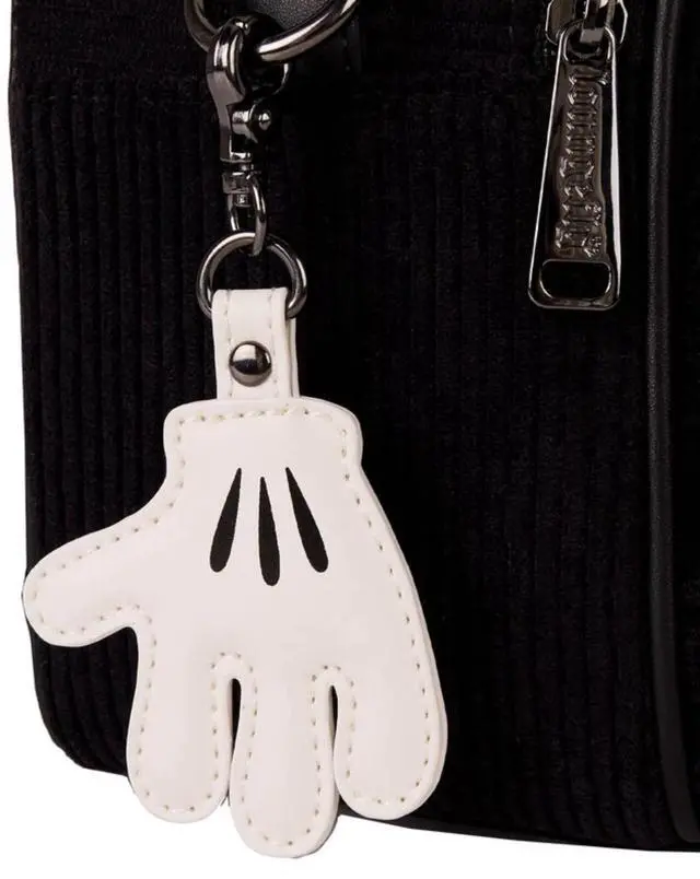 Alt view image 4 of 4 - Mickey Mouse Classic Corduroy Convertible Mini Backpack and Crossbody Loungefly