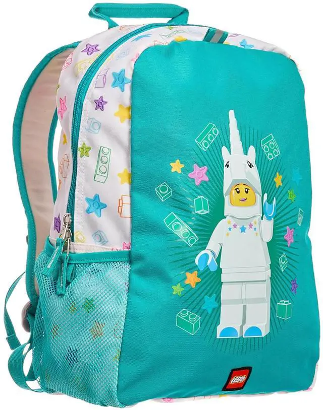 Main image of LEGO Iconic Unicorn Girl Kids School Backpack for Travel, On-the-Go, Back to School, with Adjustable Padded Straps