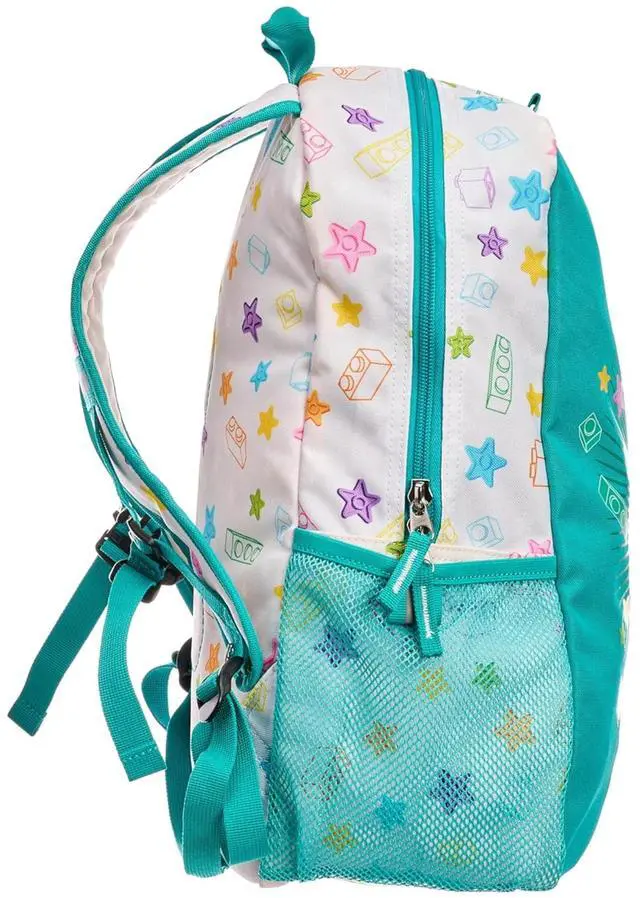 Alt view image 3 of 4 - LEGO Iconic Unicorn Girl Kids School Backpack for Travel, On-the-Go, Back to School, with Adjustable Padded Straps