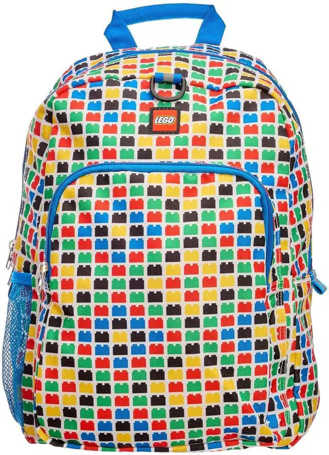 Alt view image 2 of 4 - LEGO  Iconic Prints Kids School Backpack, for Travel, On-the-Go, Back to School with Adjustable Padded Straps