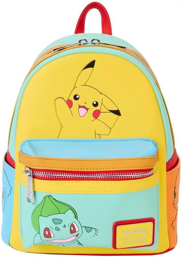 Main image of Loungefly Pokemon 10.5" Mini Faux Leather Backpack
