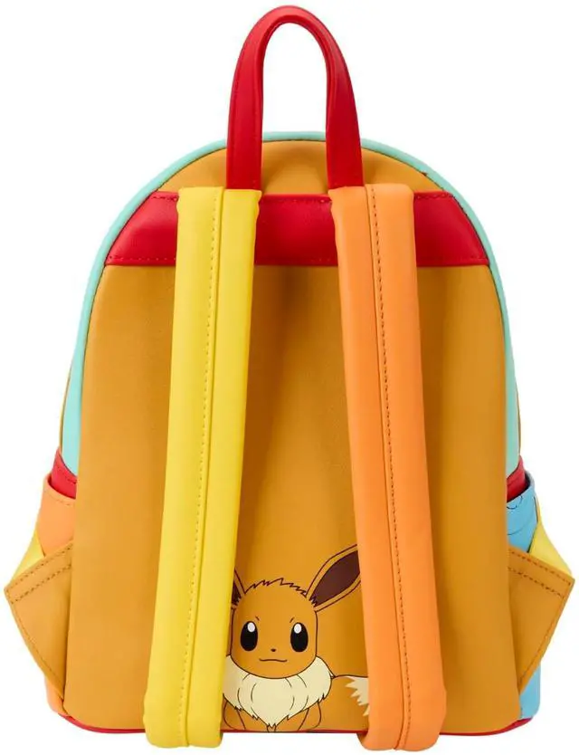 Alt view image 4 of 4 - Loungefly Pokemon 10.5" Mini Faux Leather Backpack