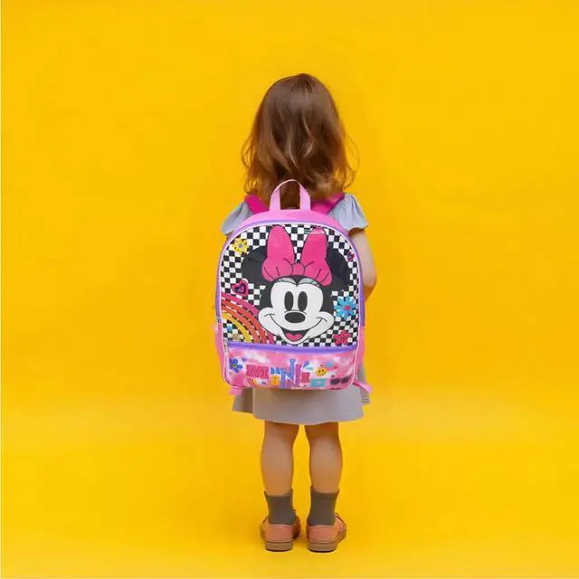 Alt view image 2 of 4 - Disney Minnie Mouse Girls School Backpack 16" with pockets