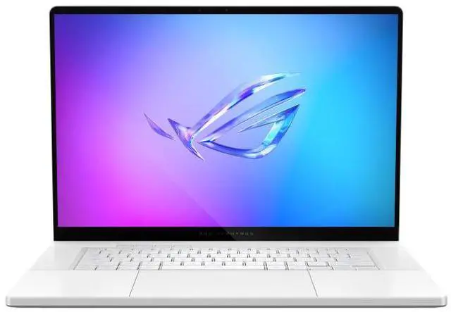 Main image of ASUS ROG Zephyrus G16 (2025) Gaming Laptop, 16" ROG Nebula OLED 2.5K, RTX 5080, Ultra 9 285H, 64GB, 2TB SSD, Win 11 Pro, Platinum White, GU605CW-XS98