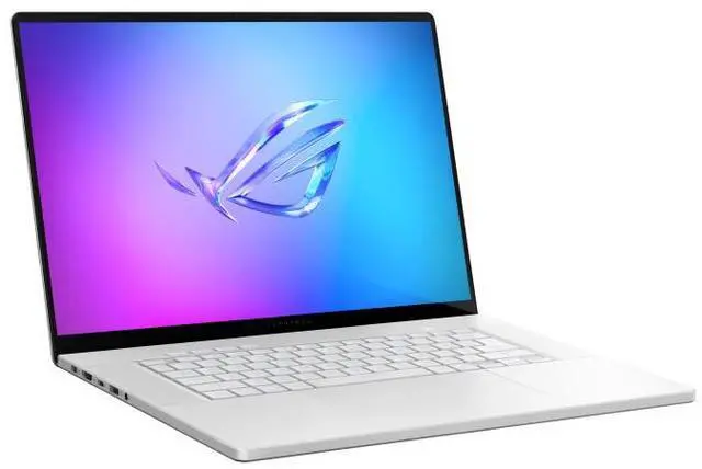 Alt view image 2 of 17 - ASUS ROG Zephyrus G16 (2025) Gaming Laptop, 16" ROG Nebula OLED 2.5K, RTX 5080, Ultra 9 285H, 64GB, 2TB SSD, Win 11 Pro, Platinum White, GU605CW-XS98