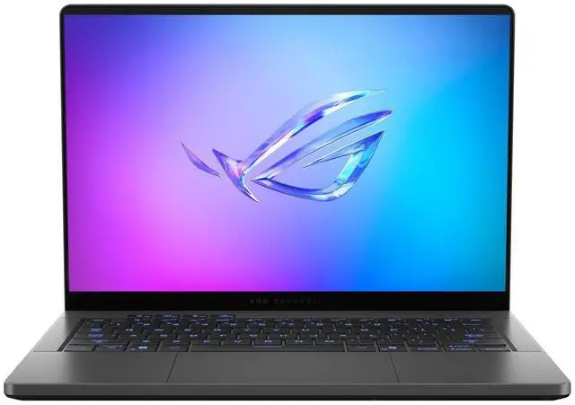 ASUS ROG Zephyrus G14 (2025) Gaming Laptop, 14" ROG Nebula OLED 3K, RTX 5070 Ti, Ryzen AI 9 HX 370, 32GB, 2TB, Win 11 Pro, Eclipse Gray, GA403WR-XS97