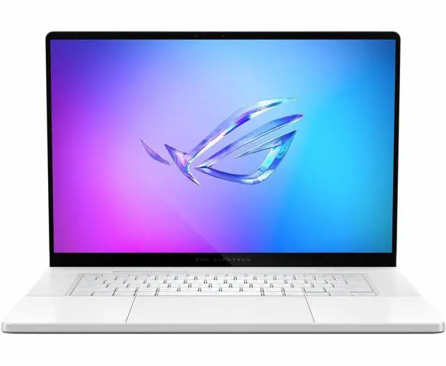 Main image of ASUS ROG Zephyrus G16 (2025) Gaming Laptop, 16" ROG Nebula OLED 2.5K, RTX 5090, Ultra 9 285H, 64GB, 2TB SSD, Win 11 Pro, Platinum White, GU605CX-XS98