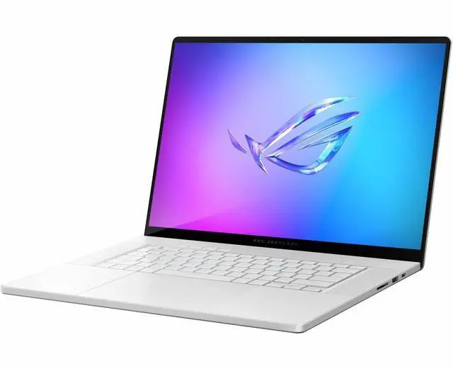 Alt view image 2 of 4 - ASUS ROG Zephyrus G16 (2025) Gaming Laptop, 16" ROG Nebula OLED 2.5K, RTX 5090, Ultra 9 285H, 64GB, 2TB SSD, Win 11 Pro, Platinum White, GU605CX-XS98