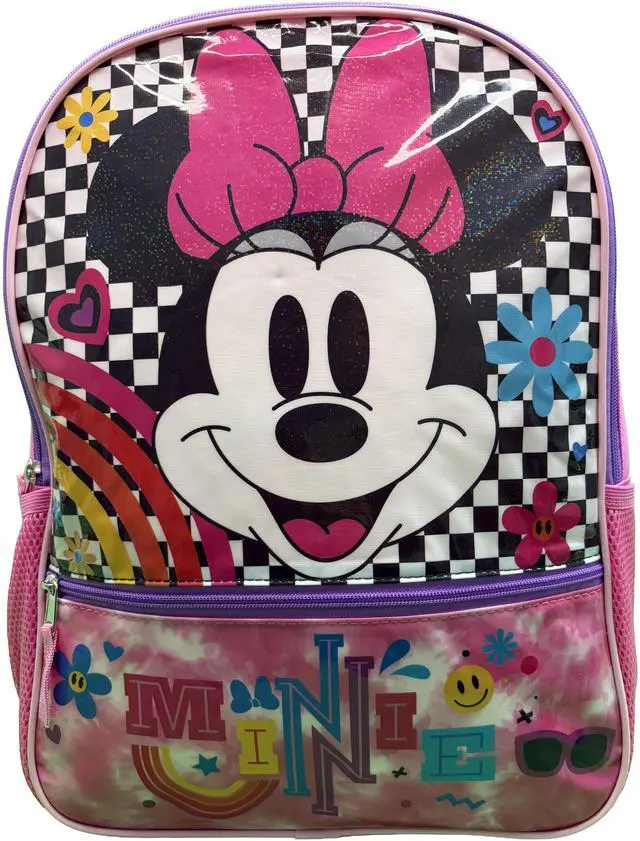 Alt view image 5 of 7 - Disney Minnie Mouse Girls School Backpack 16" with pockets