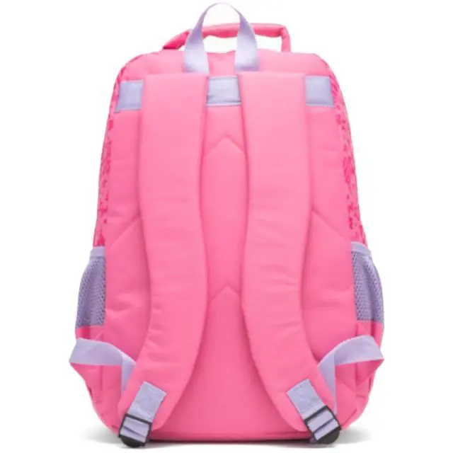 Alt view image 7 of 7 - Disney Princesses 15.5" Polyester Pink Large Backpack with 2 Front Pockets