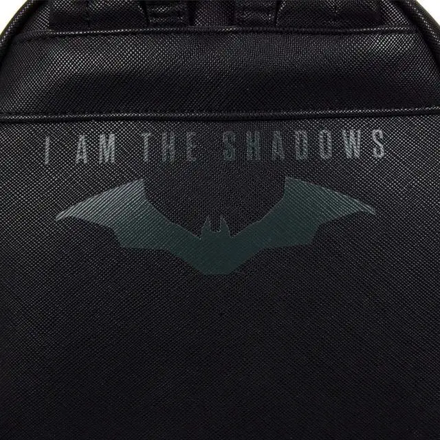 Alt view image 8 of 8 - Loungefly DC Comics The Batman Cosplay Mini Backpack