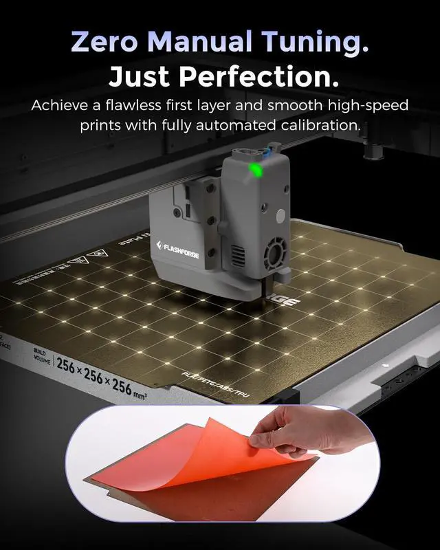 Alt view image 5 of 7 - Flashforge Creator 5 4-Toolheads Multi-Color 3D Printer | 500% Faster, Zero Purge Waste