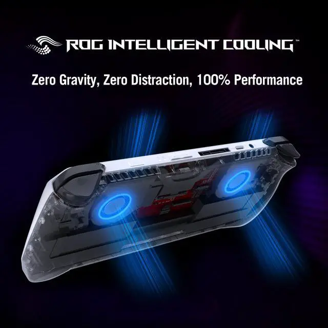 Alt view image 12 of 17 - ASUS - ROG Ally Gaming Handheld Console - Z1 Processor, 512GB, 1080p 120Hz Display, White