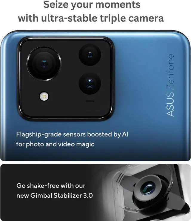 Alt view image 5 of 6 - ASUS Zenfone 11 Ultra AI Smartphone, Android Unlocked, 12GB+256GB, US Version,
6.78 FHD+ AMOLED 120Hz Fast Display, 26-Hour Battery with 5500mAh, Stabilized Triple Camera, 5G Dual SIM, Verdure Green