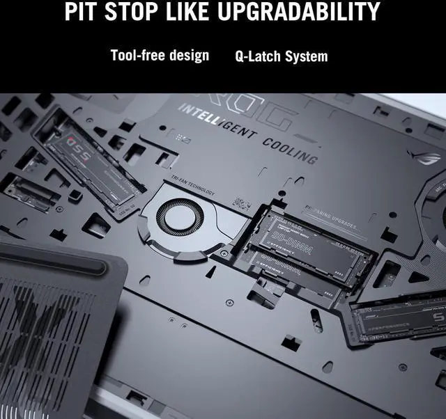 Alt view image 5 of 8 - ASUS ROG Strix G16 (2025) Gaming Laptop, 16 FHD+ 16:10 165Hz/3ms Display, NVIDIA® GeForce RTX 5050 Laptop GPU, Intel® Core i7 Processor 14650HX, 16GB DDR5, 1TB PCIe Gen 4 SSD, Wi-Fi 7, Win 11 Home