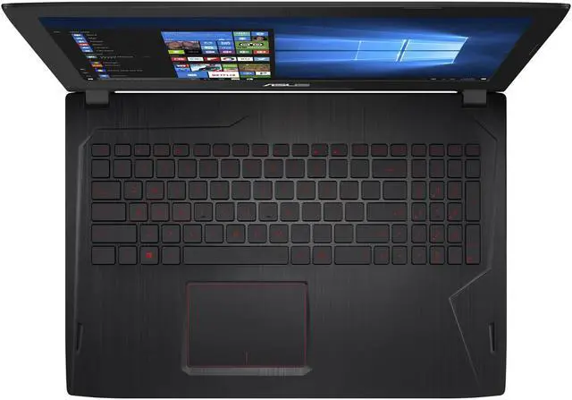 Alt view image 5 of 12 - ASUS FX502VM-AS73 Gaming Laptop Intel Core i7 7th Gen 7700HQ (2.80 GHz) 16 GB DDR4 Memory 1 TB HDD 128 GB SSD NVIDIA GeForce GTX 1060 3 GB GDDR5 VR Ready 15.6" Windows 10 Home 64-Bit