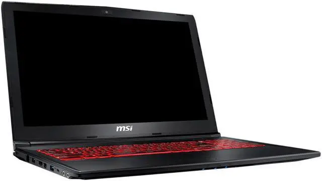 Alt view image 2 of 7 - MSI GL62M 7RDX-1646 15.6" Gaming Laptop - Intel Core i7-7700HQ Processor 2.80GHz; NVIDIA GeForce GTX 1050 2GB GDDR5; 8GB DDR4-2400 RAM; 256GB Solid State Drive