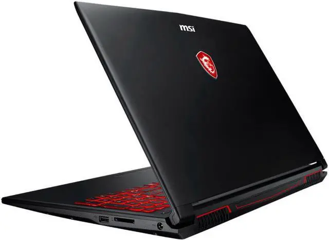 Alt view image 3 of 7 - MSI GL62M 7RDX-1646 15.6" Gaming Laptop - Intel Core i7-7700HQ Processor 2.80GHz; NVIDIA GeForce GTX 1050 2GB GDDR5; 8GB DDR4-2400 RAM; 256GB Solid State Drive
