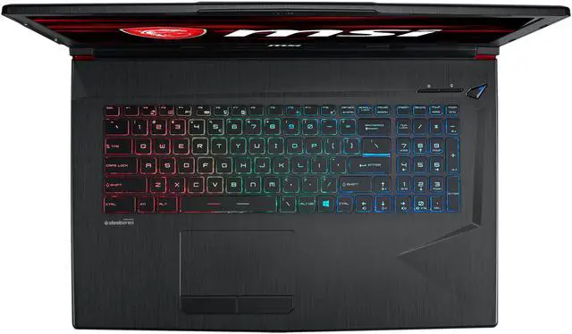 Alt view image 6 of 8 - MSI GP63 Leopard-602 (8th Gen Intel Core i7-8750H, 8GB DDR4 2666MHz, 1TB HDD, Nvidia GeForce GTX 1060 6GB, 15.6" Full HD 120Hz 3ms Display, Windows 10 Home) VR Ready Gaming Laptop
