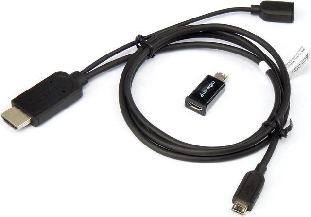 Adaptador Cable 1080P MHL Micro USB a HDMI HDTV para Android Smart