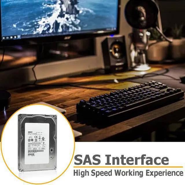 Alt view image 6 of 6 - HGST Ultrastar 15K600 3.5" Internal Hard Drive 600GB 15krpm 64MB Cache SAS 6Gb/s HDD for Server & PC 0B23663, HUS156060VLS600