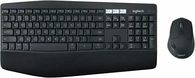 Main image of Logitech MK850 2.4 GHz Multi-Device Performance USB Wireless Keyboard & Optical Mouse Combo Pack for PC 920-008219, Black