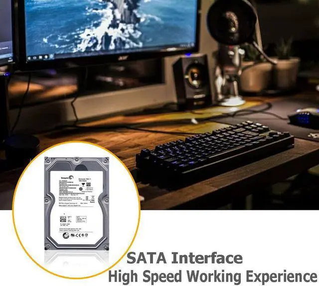 Alt view image 6 of 8 - Seagate Barracuda (SATA ) 3.5" Internal Hard Drive 1.5TB 7200rpm 32MB Cache 3Gb/s HDD for PC PN 9JU138-302, ST31500341AS