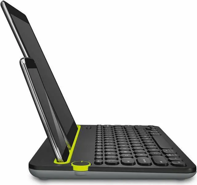 Alt view image 3 of 7 - Logitech K480 Universal Bluetooth Mini Multi-Device Wireless Keyboard for Computers / Mac / Tablets / Smart Phone, Black