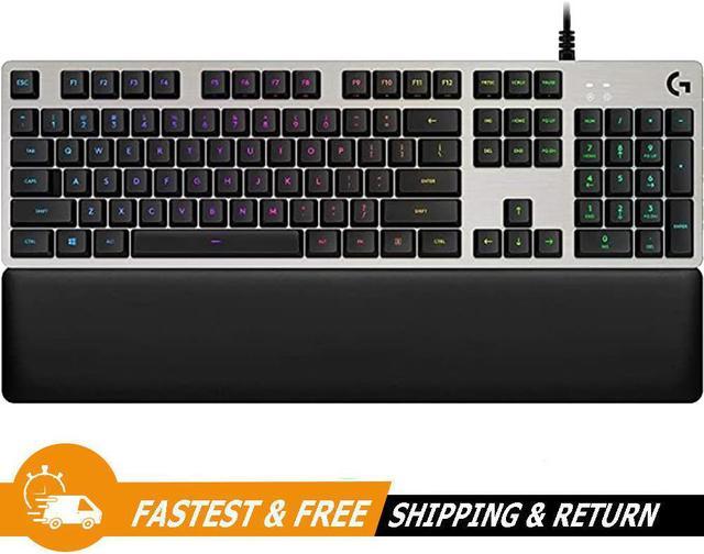 Logitech G513 RGB Wired Gaming Mechanical Romer-G Tactile newest Switch Keyboard