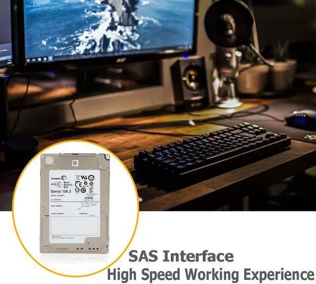 Alt view image 6 of 6 - Seagate (SAS) Savvio 2.5" Internal HD 300GB 15krpm HDD 6Gb/s, ST9300653SS