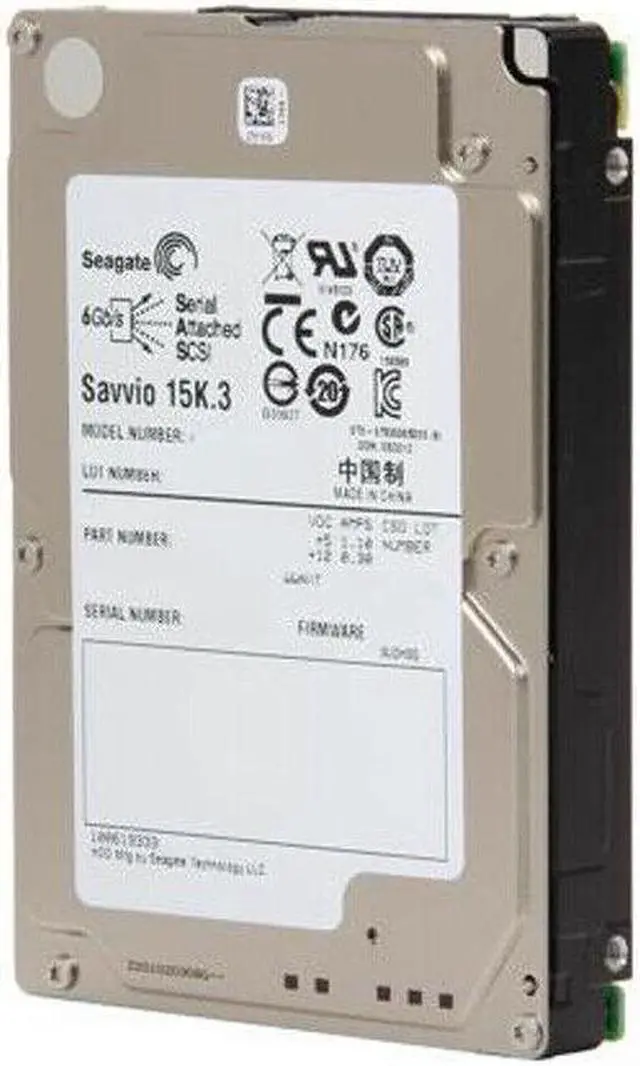 Alt view image 3 of 6 - Seagate (SAS) Savvio 2.5" Internal HD 300GB 15krpm HDD 6Gb/s, ST9300653SS