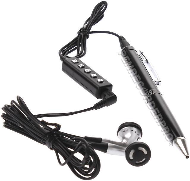 Alt view image 4 of 9 - PenRecorderPro SL200 Voice Recorder Pen, Audio Activated, Small Recording Device, LCD Display, PCM Broadcast Quality, Wired Remote (Slimline Series)