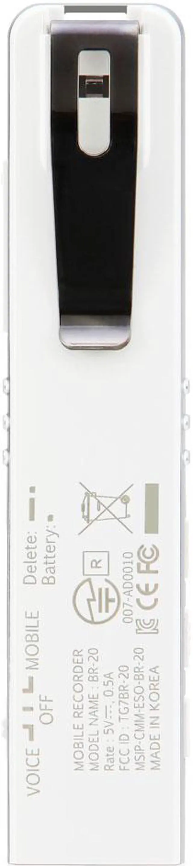 Alt view image 5 of 18 - RecorderGear PR200 Bluetooth Cell Phone Call Recording Device, iPhone & Android Mobile Recorder, Record Voice/Meetings/Memos