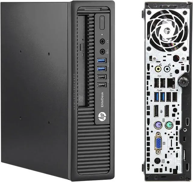 Main image of HP EliteDesk 800 G1 Quad Core i5-4570s (2.90GHz) 16GB RAM 256GB SSD WiFi Windows 10 Professional Desktop Computer